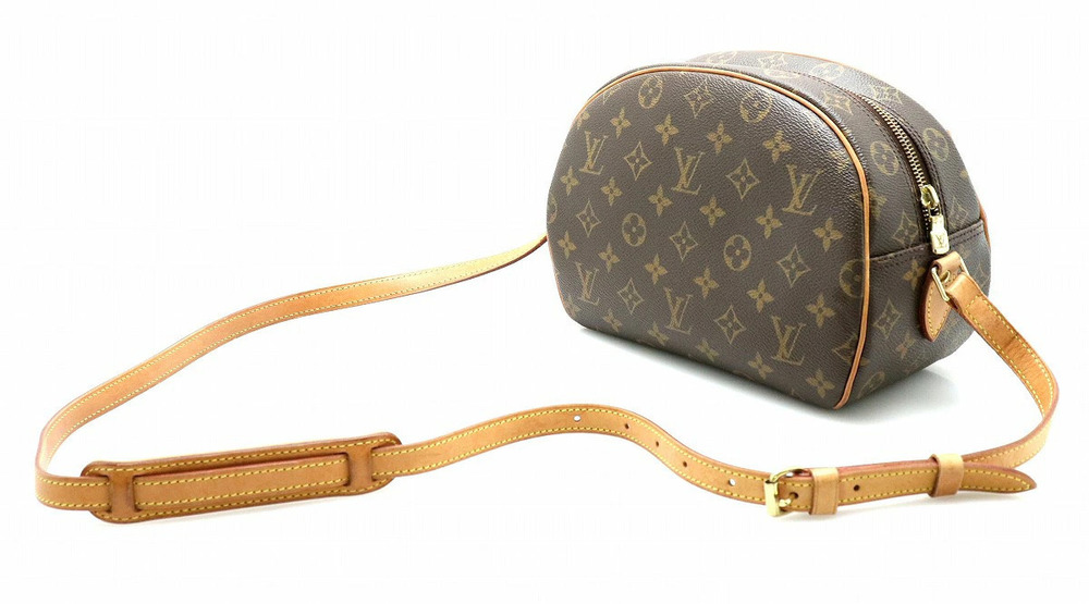 Louis Vuitton Shoulder Bag Blois Monogram Crossbody Brown